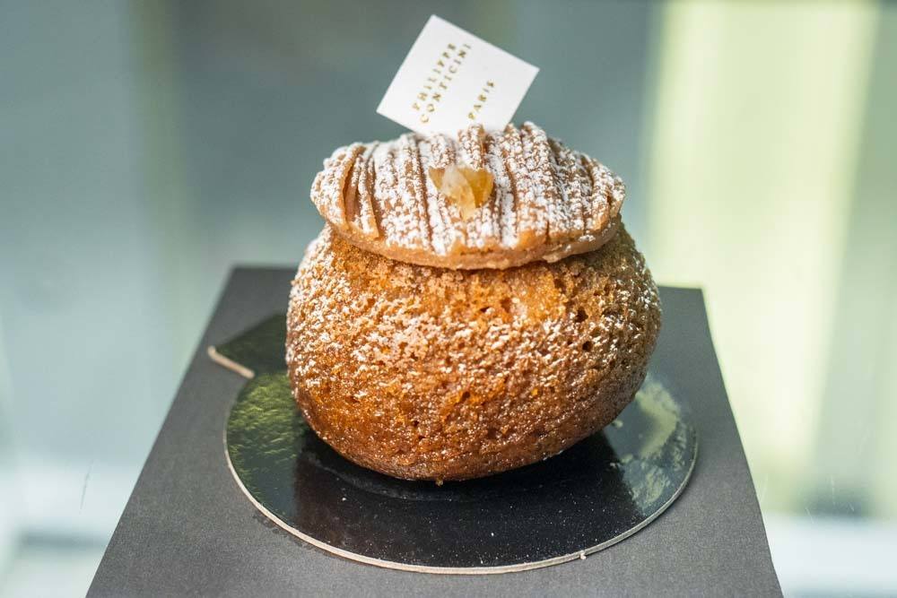 Boule Cake Marron at Philippe Conticini in Paris