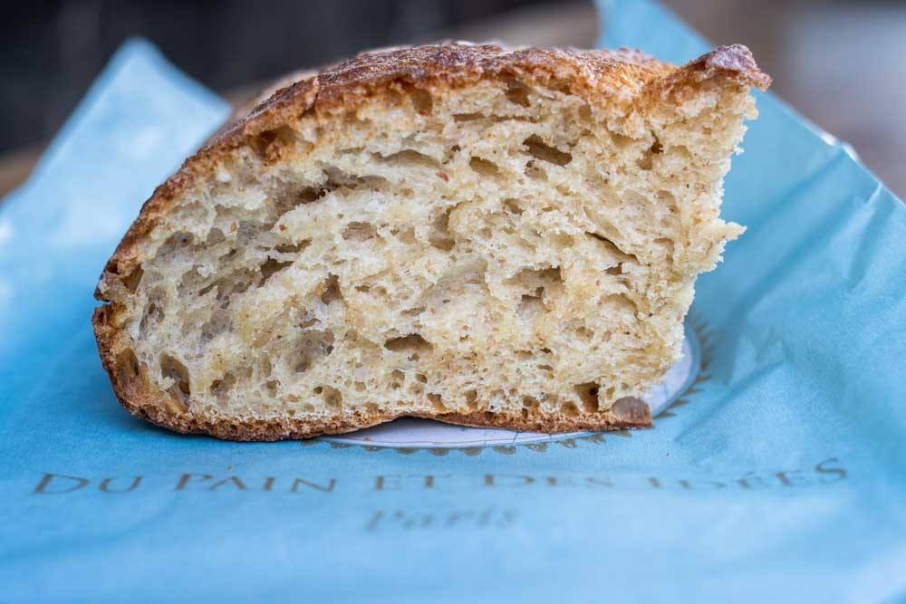 Bread at Du Pain et des Idees in Paris