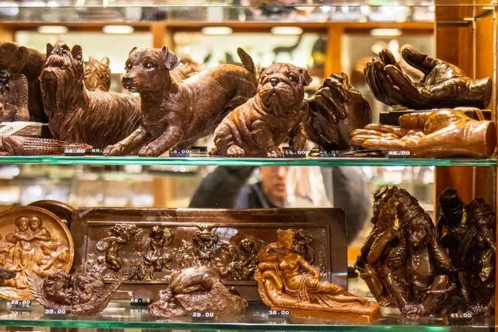 Chocolate Creations at Chocolats Rochoux in Paris