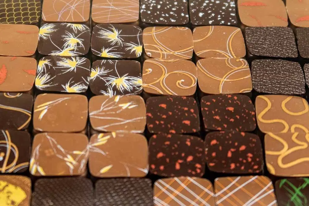 Chocolates at Jacques Genin in Paris