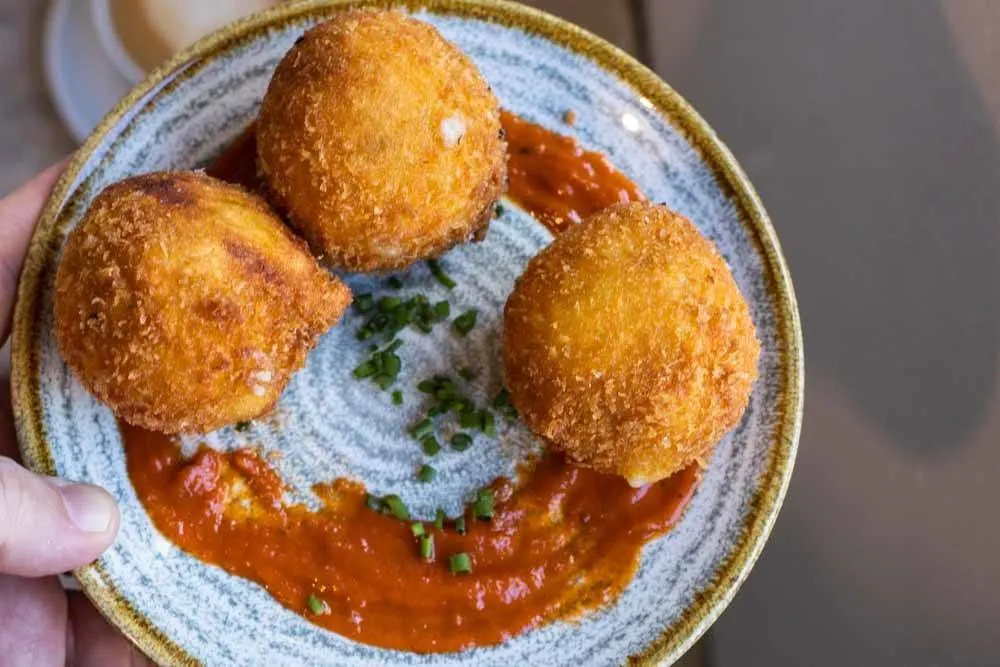 Croquettes at Two Pups in Dublin