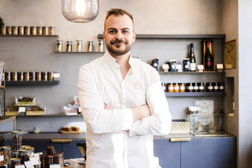 Pastry Chef Kevin Lacote at KL Patisserie in Paris