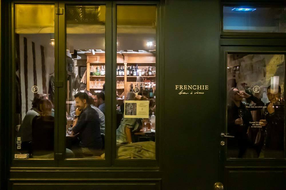 Frenchie Bar a Vins in Paris
