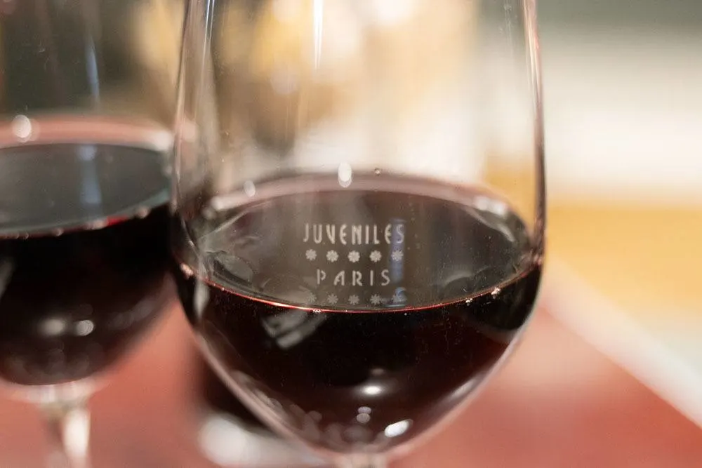 Wine at Juveniles in Paris