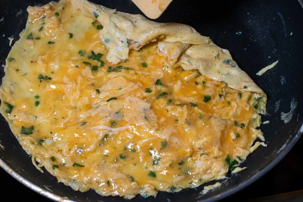 Turning the Omelette in the Pan