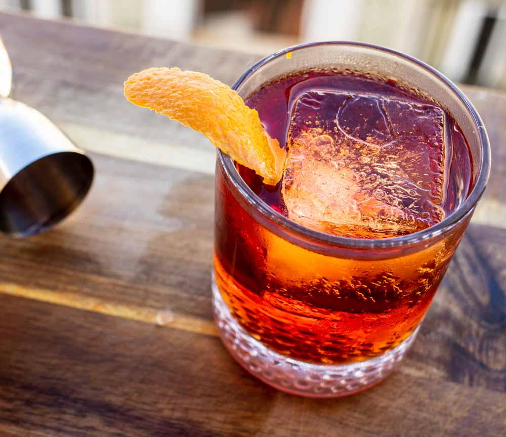 Classic Negroni with Jigger