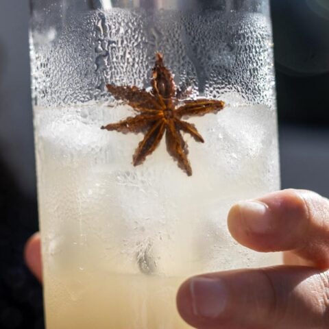 Mauresque Cocktail with Star Anise
