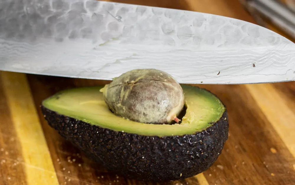 Removing the Avocado Pit