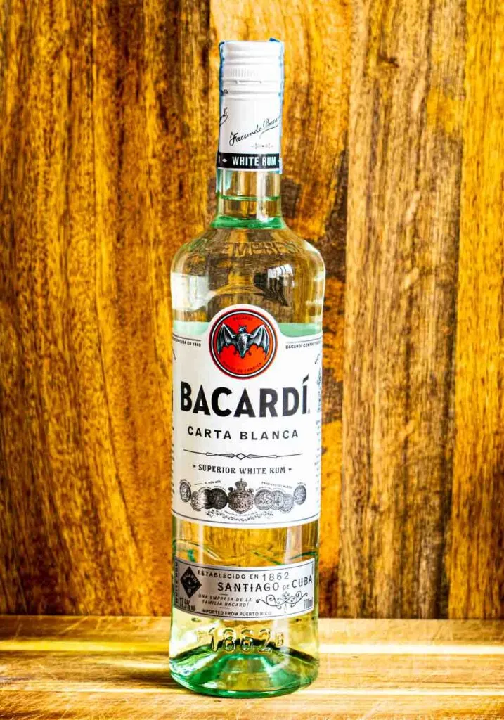 Bacardi Rum Bottle