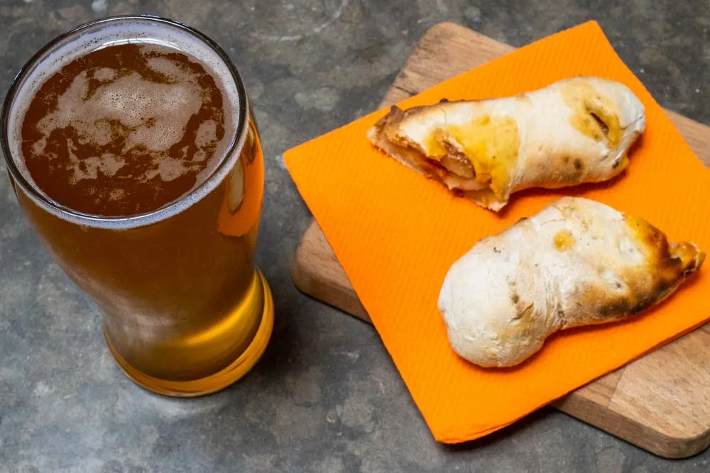 Beer and Chorico Bread at Villa Craft in Sintra