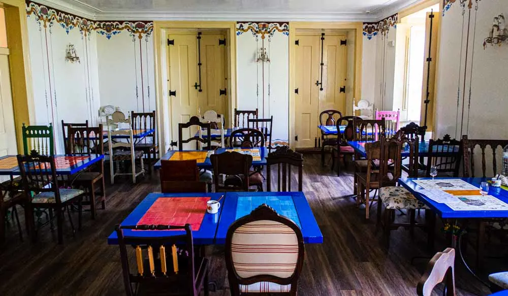 Dining Room at Tascantiga in Sintra