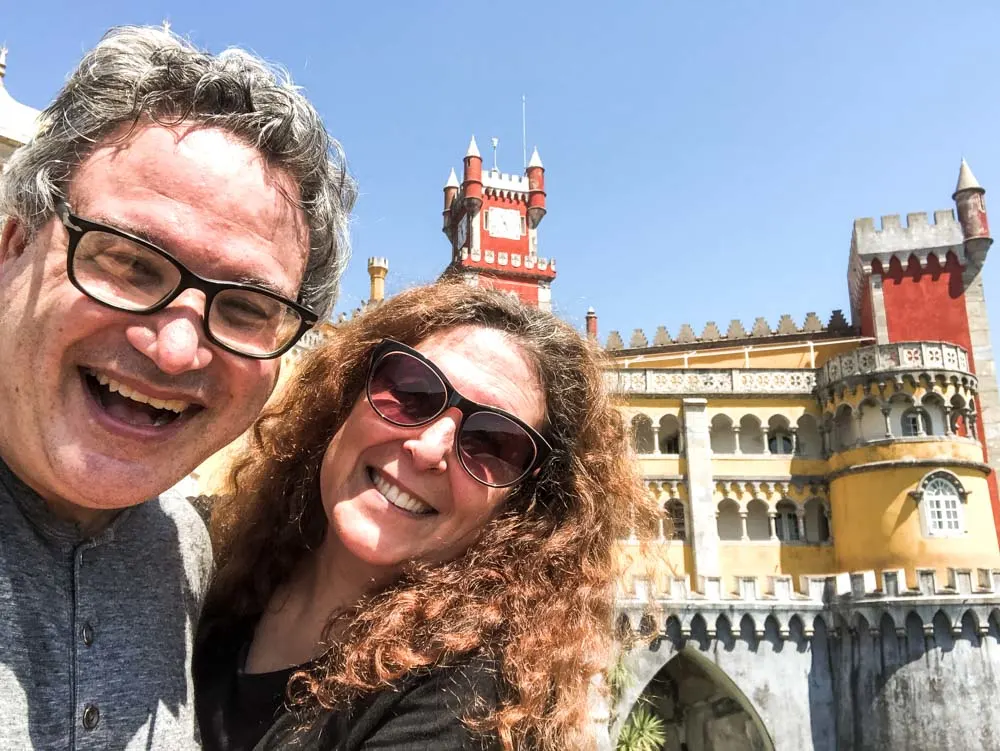 Pena Palace Selfie in Sintra