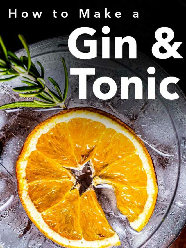 Gin and Tonic Cocktail Story
