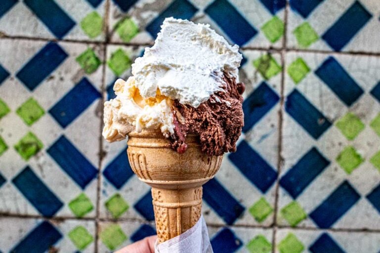 Gelato at Nannarella in Lisbon