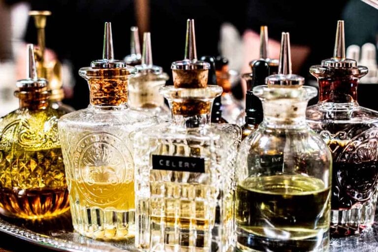 Bottles at Apoteka in Vilnius