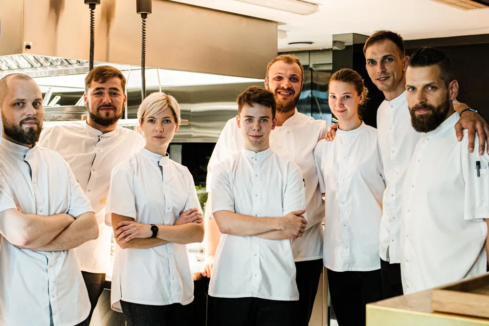 Chefs at Nineteen 18 in Vilnius