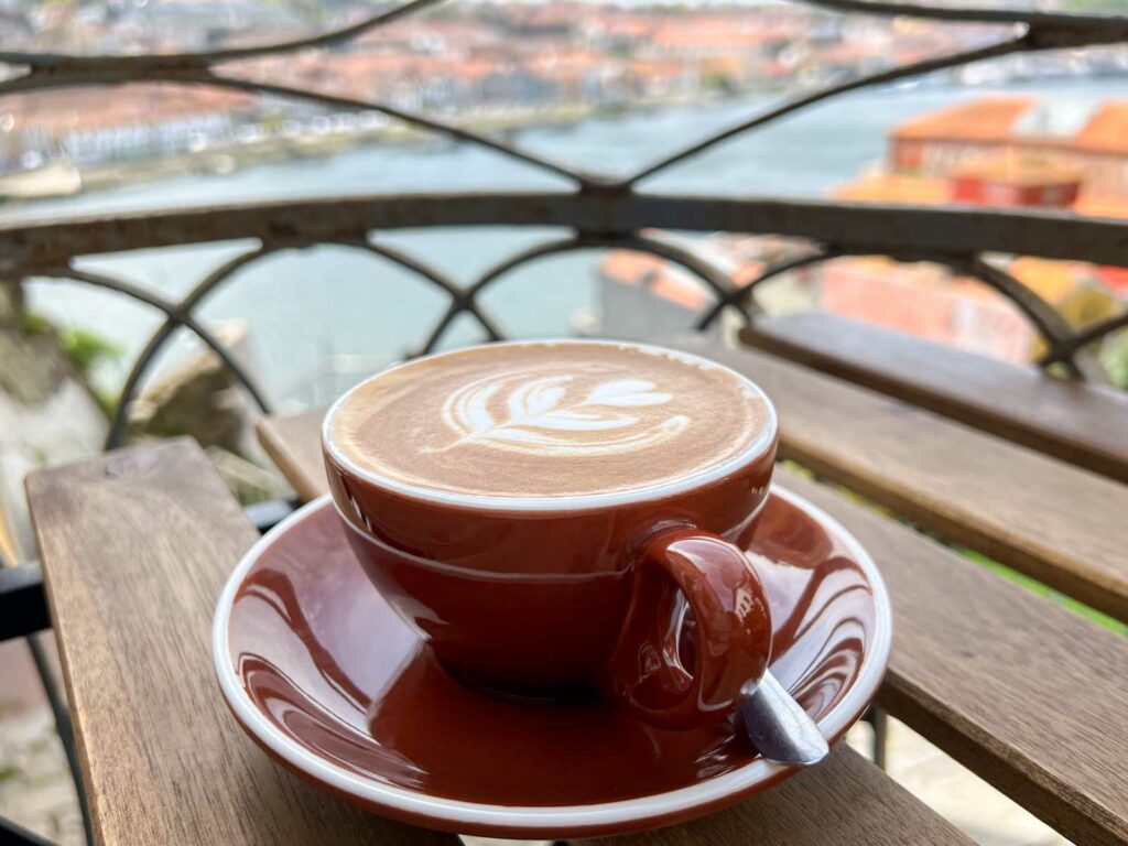 Coffee with View at My Coffee Porto in Porto