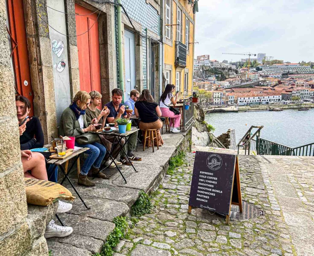 Outside My Coffee Porto in Porto