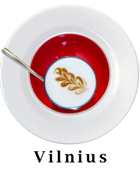 Vilnius Coffee Plate