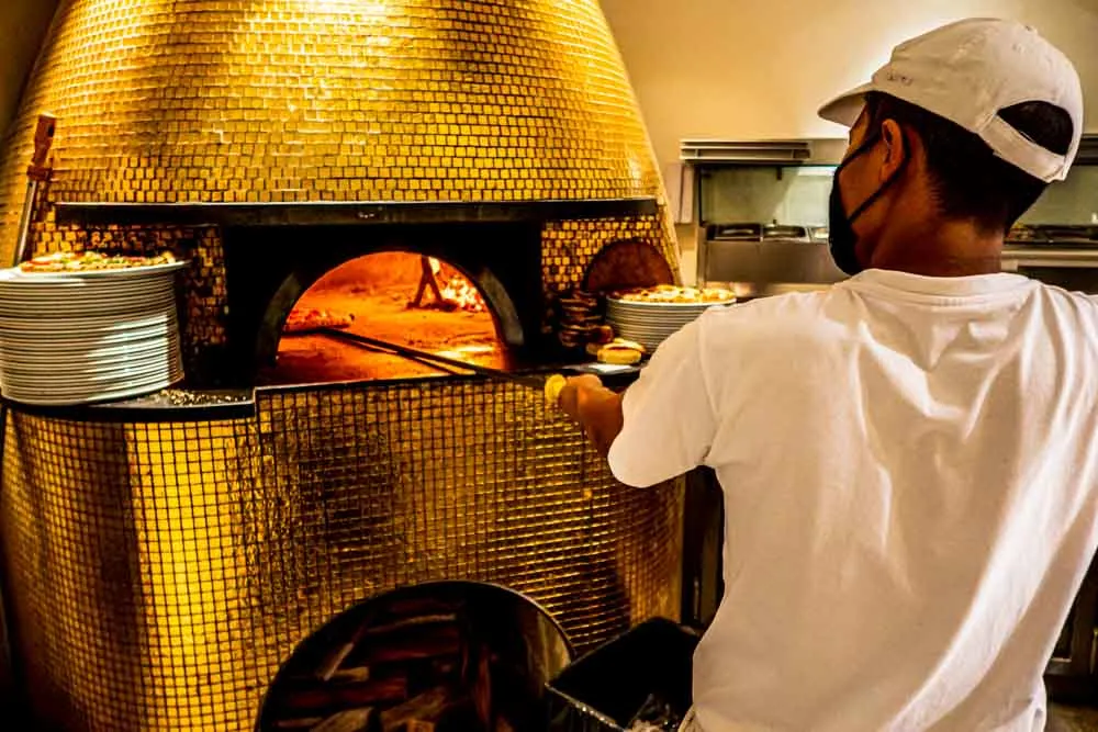 Pizza Oven at Forno d_Oro in Lisbon