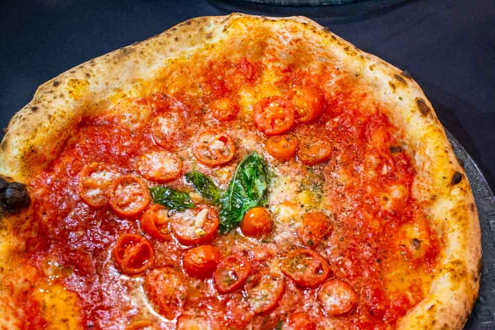 Pizza at Starita in Naples