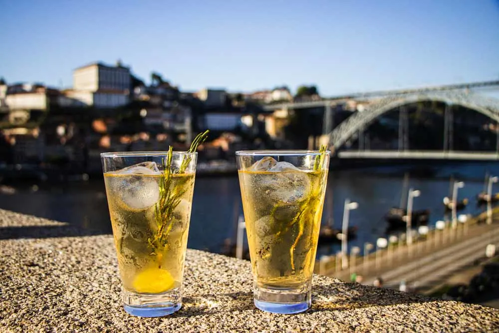 Cocktails at Espaco Porto Cruz in Porto