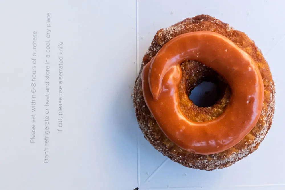 Cronut at Dominique Ansel Bakery in New York