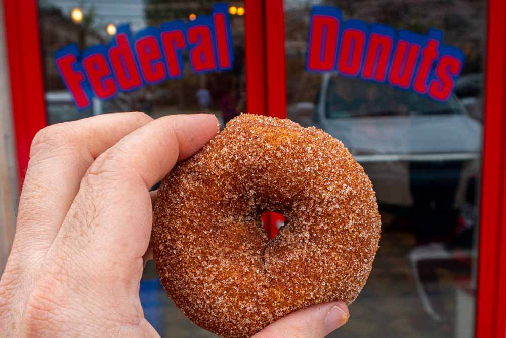 Donut at Federal Donuts in Philadelphia