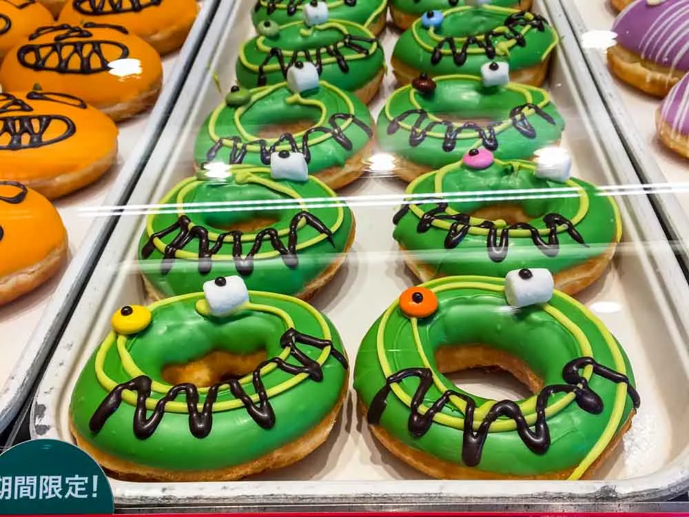 Halloween Donuts at Krispy Kreme in Osaka