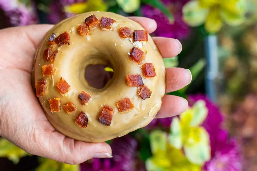 Maple Bacon Donut at Keep Scenes in Jenkintown