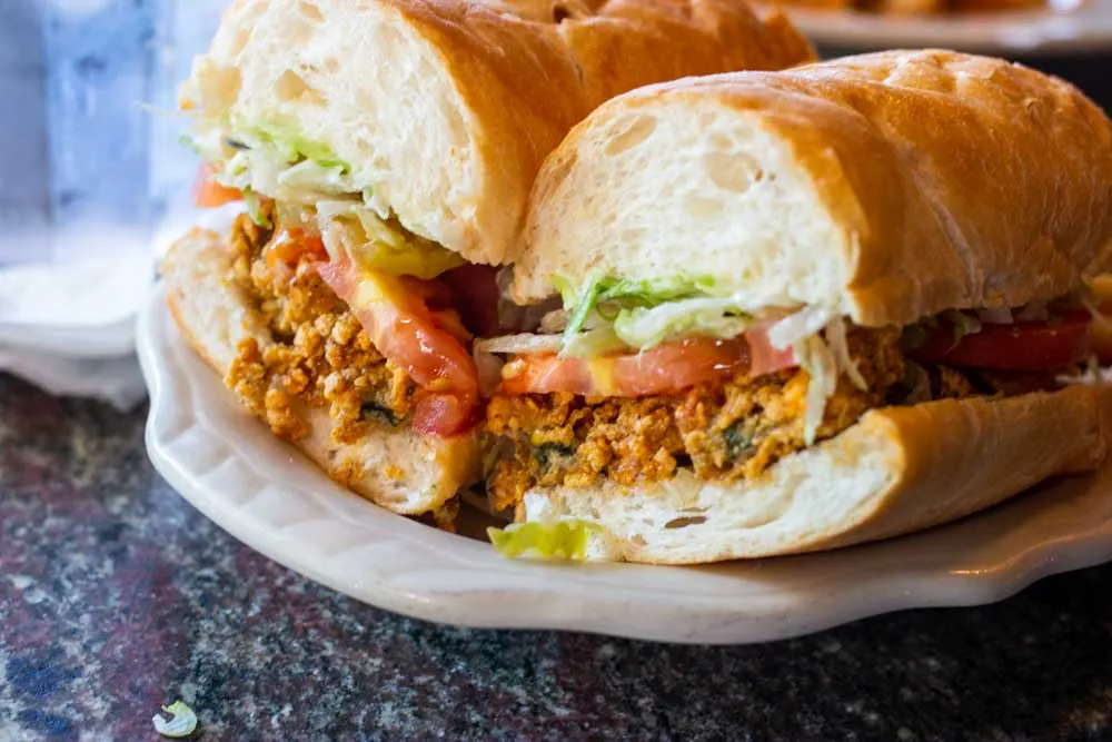 Po Boy at Chimes in Baton Rouge