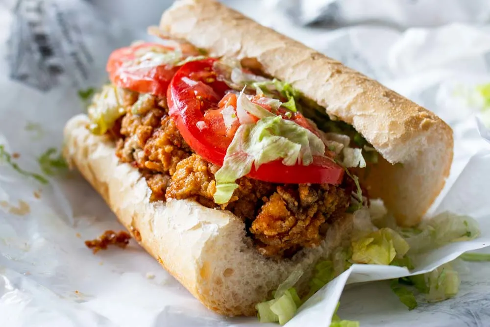 Po Boy at Parkway Tavern in New Orleans