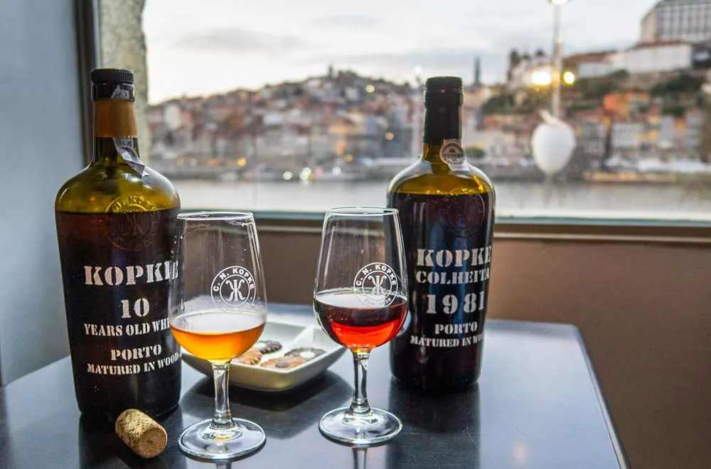 Port Tasting with View at Kopke Wine House in Porto