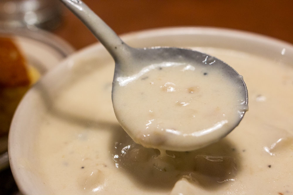 Clam Chowder at Union Oyster House