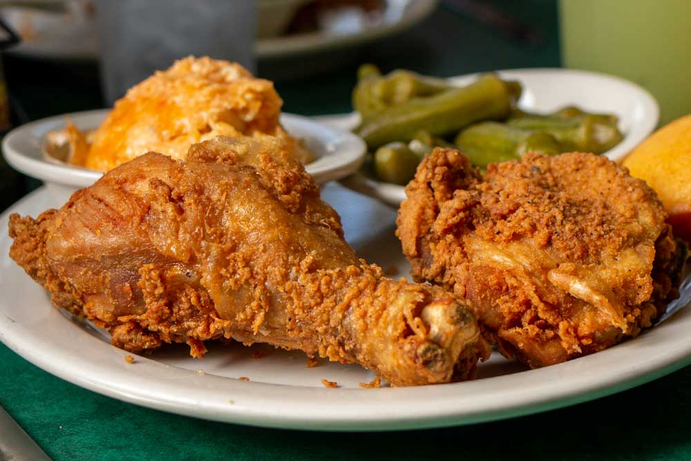 Fried Chicken at Four Way in Memphis