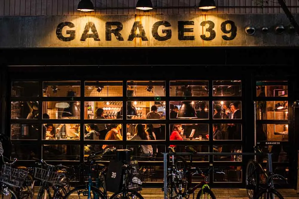 Garage 39 in Osaka