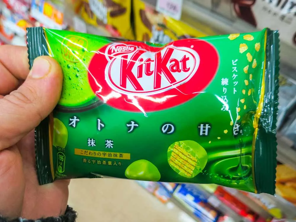 Green Tea Kit Kat in Japan