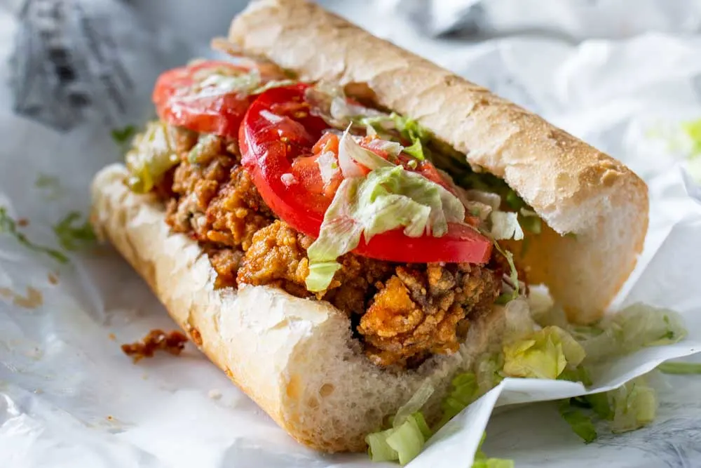 Po Boy in New Orleans