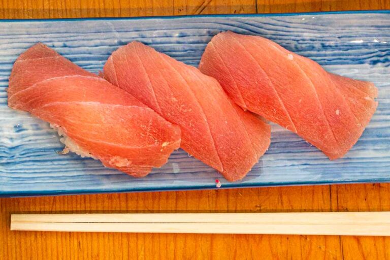 Sushi at Maruyoshi in Osaka Japan