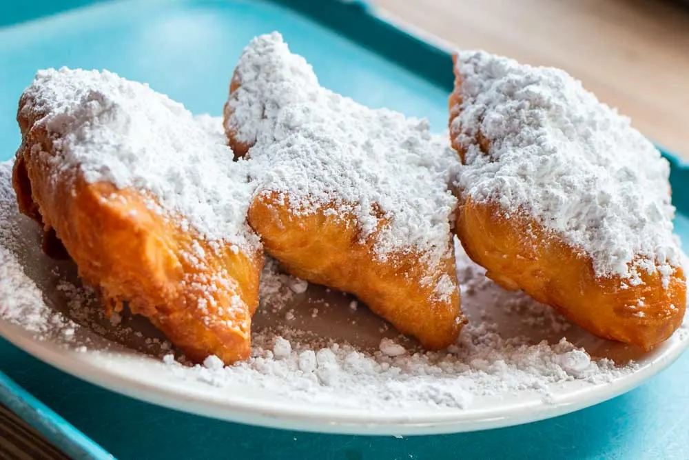 Beignets at Coffee Call in Baton Rouge