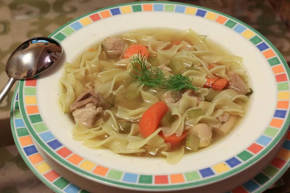 Chicken Noodle Soup at Home
