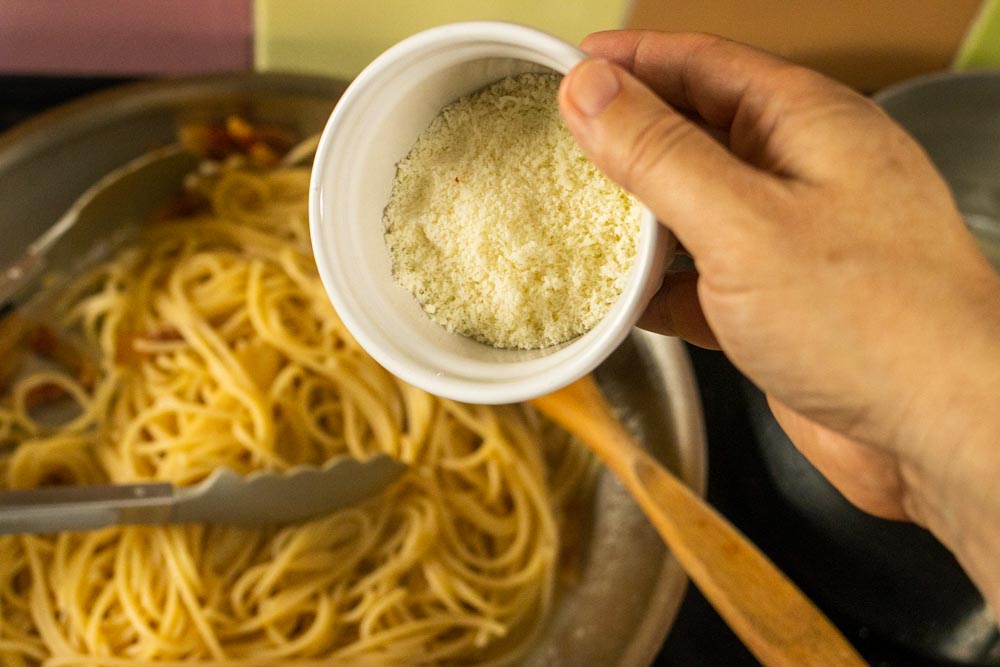 Pecorino Romano for Spaghetti alla Gricia