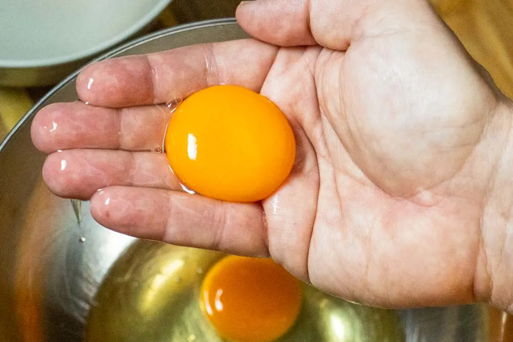 Separating Egg Yolk