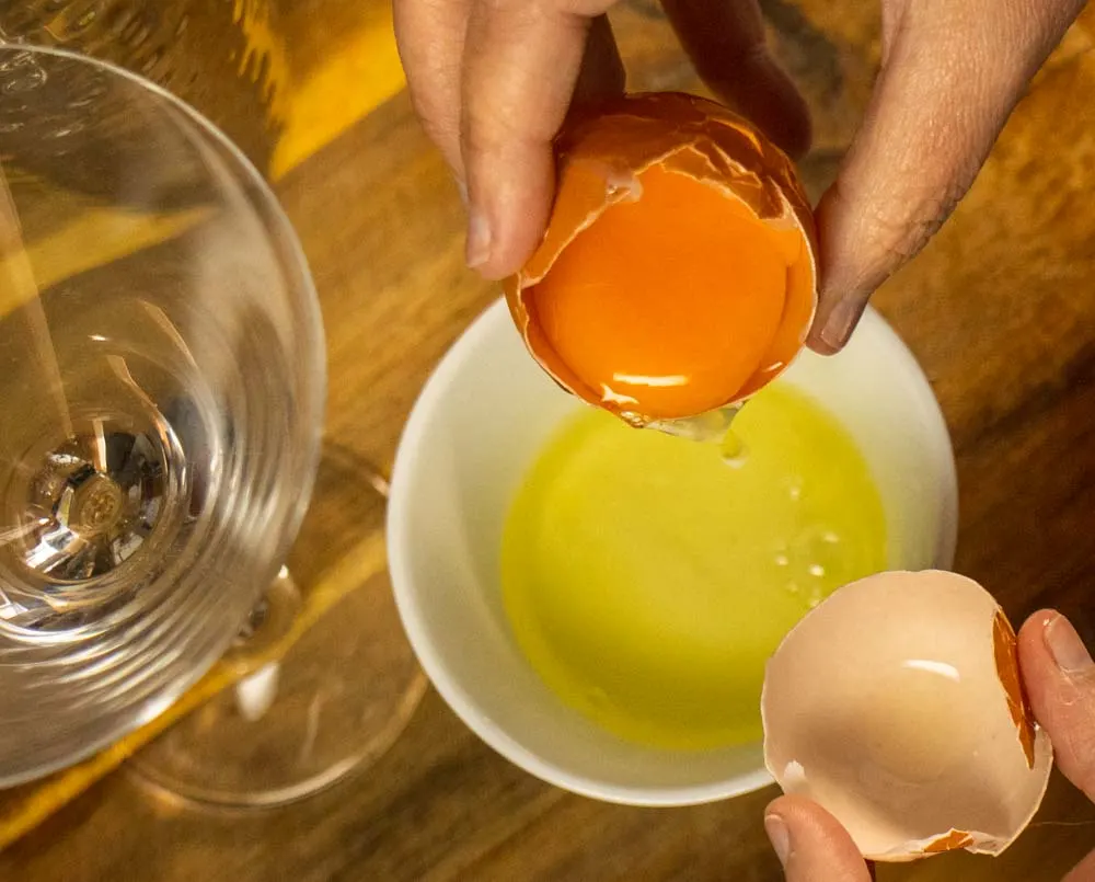 Separating an Egg White