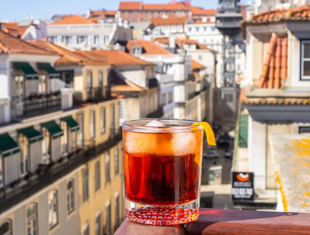 Americano Cocktail in Lisbon