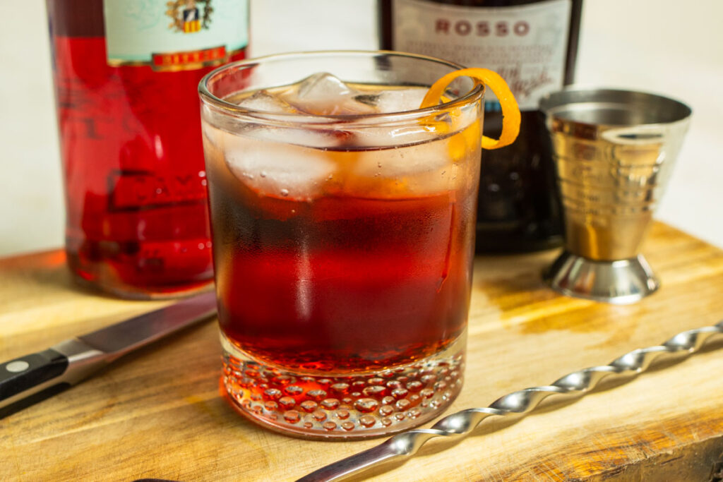 Crafted Americano Cocktail