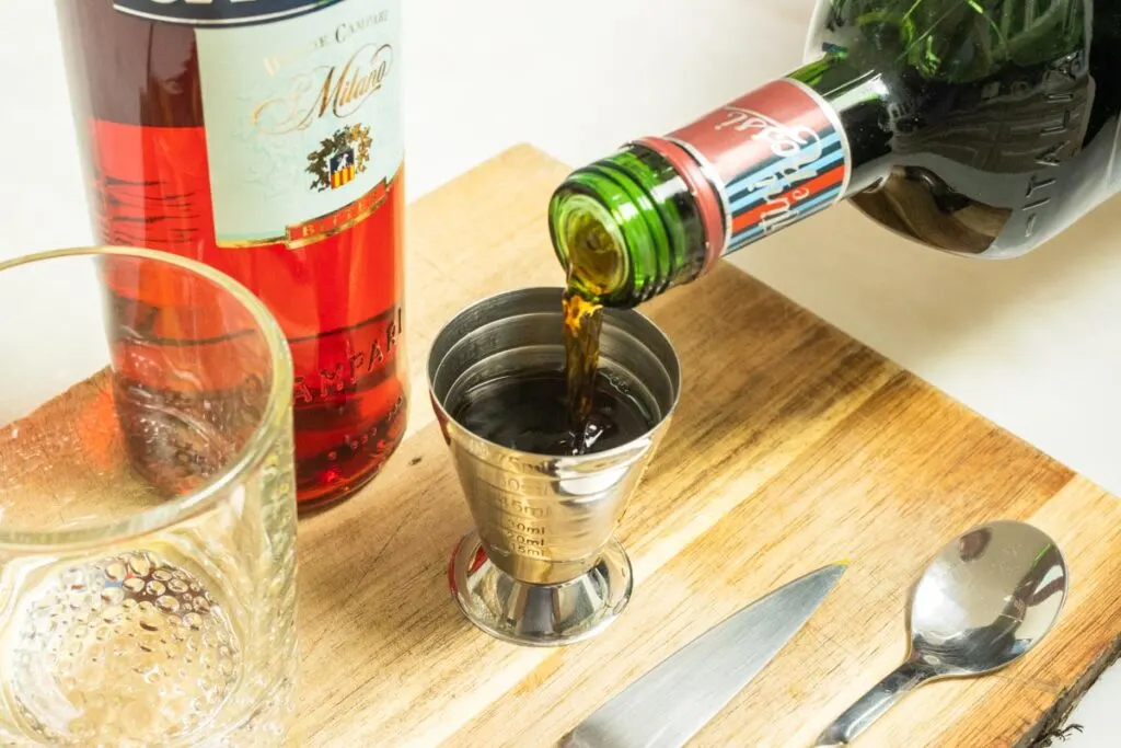 Measuring Sweet Vermouth