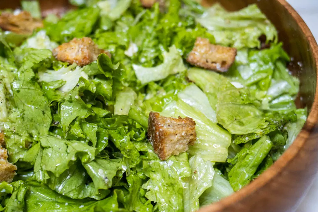 Caesar Salad Closeup