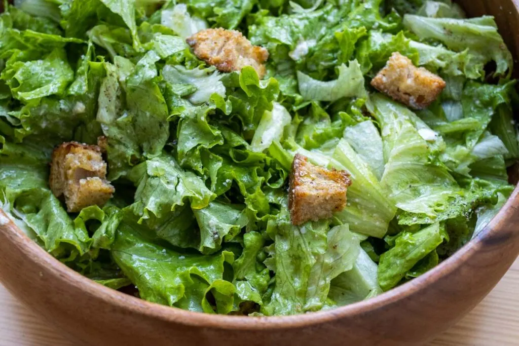 Half Picture of Caesar Salad Bowl