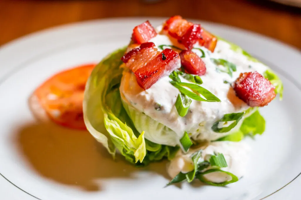 Wedge Salad at The Whitfield in Pittsburgh